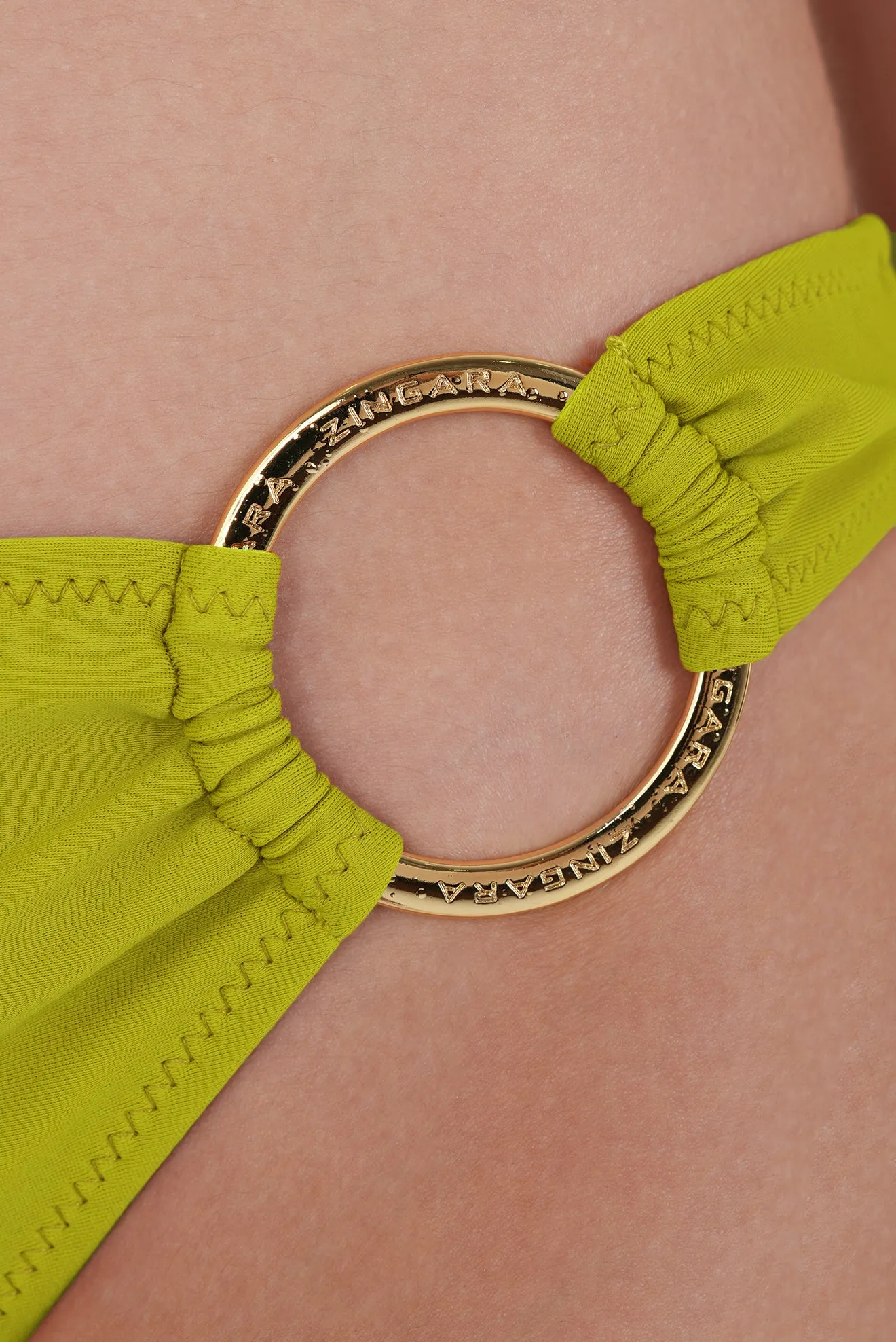 Ring Bikini Bottom Green