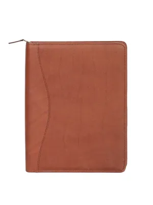 Scully Leather Soft Plonge Zip Planner Assorted Colors