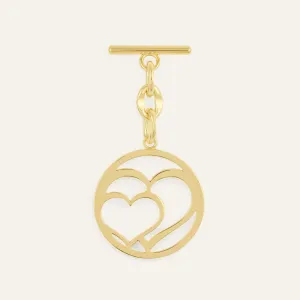 SHoriginal Tassel | Heart of Joy with Gold hardware