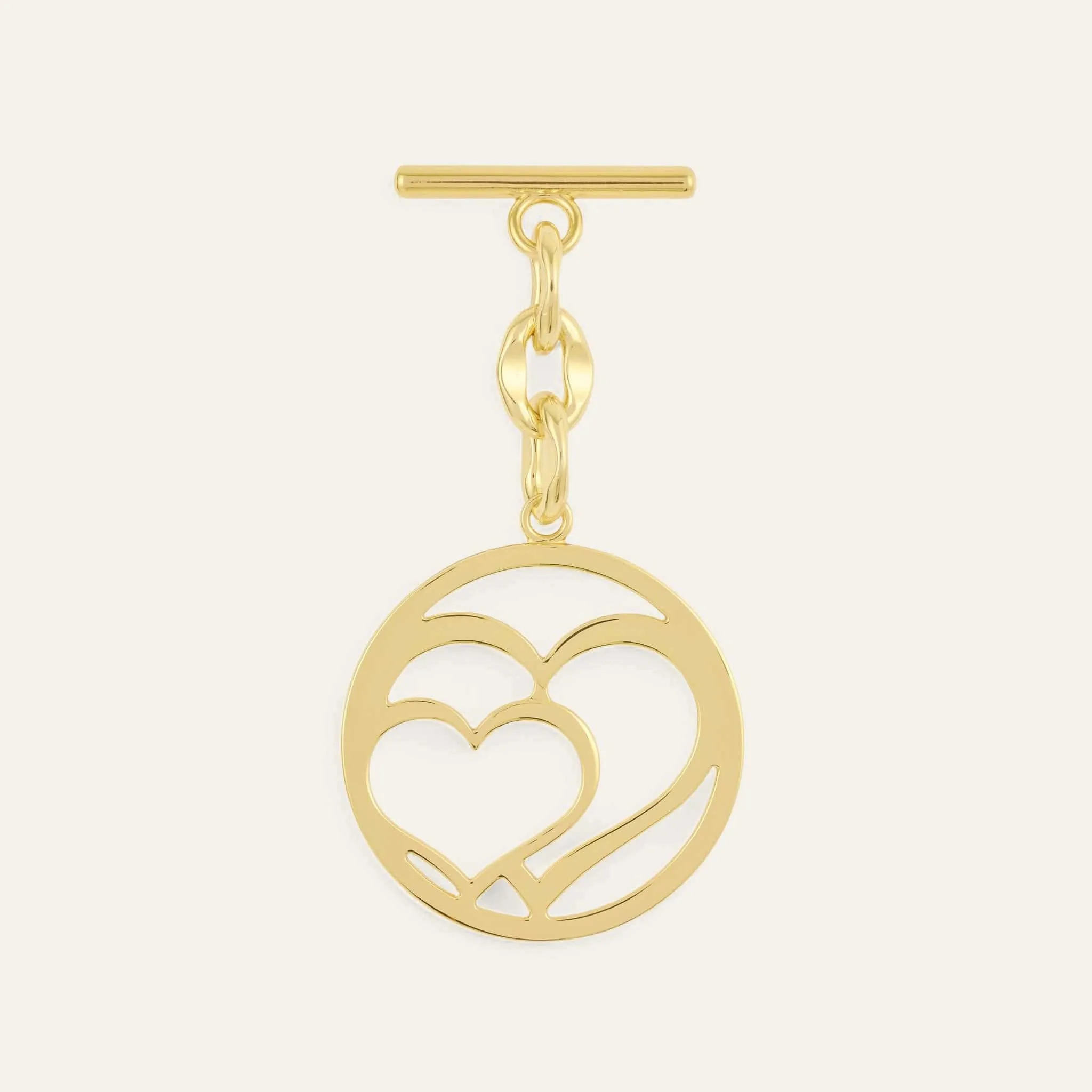 SHoriginal Tassel | Heart of Joy with Gold hardware