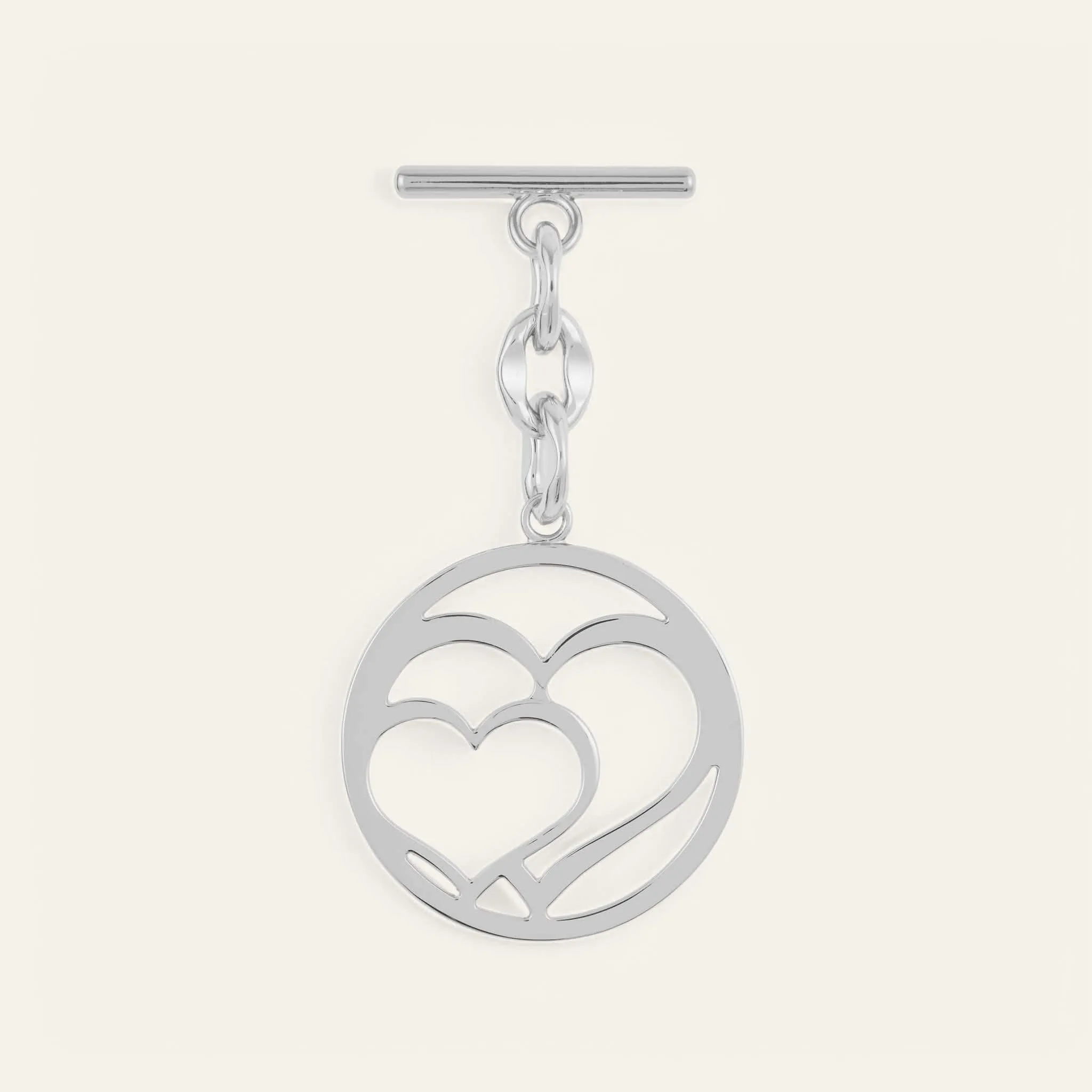 SHoriginal Tassel | Heart of Joy with Silver hardware
