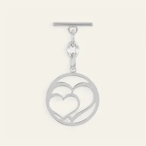 SHoriginal Tassel | Heart of Joy with Silver hardware