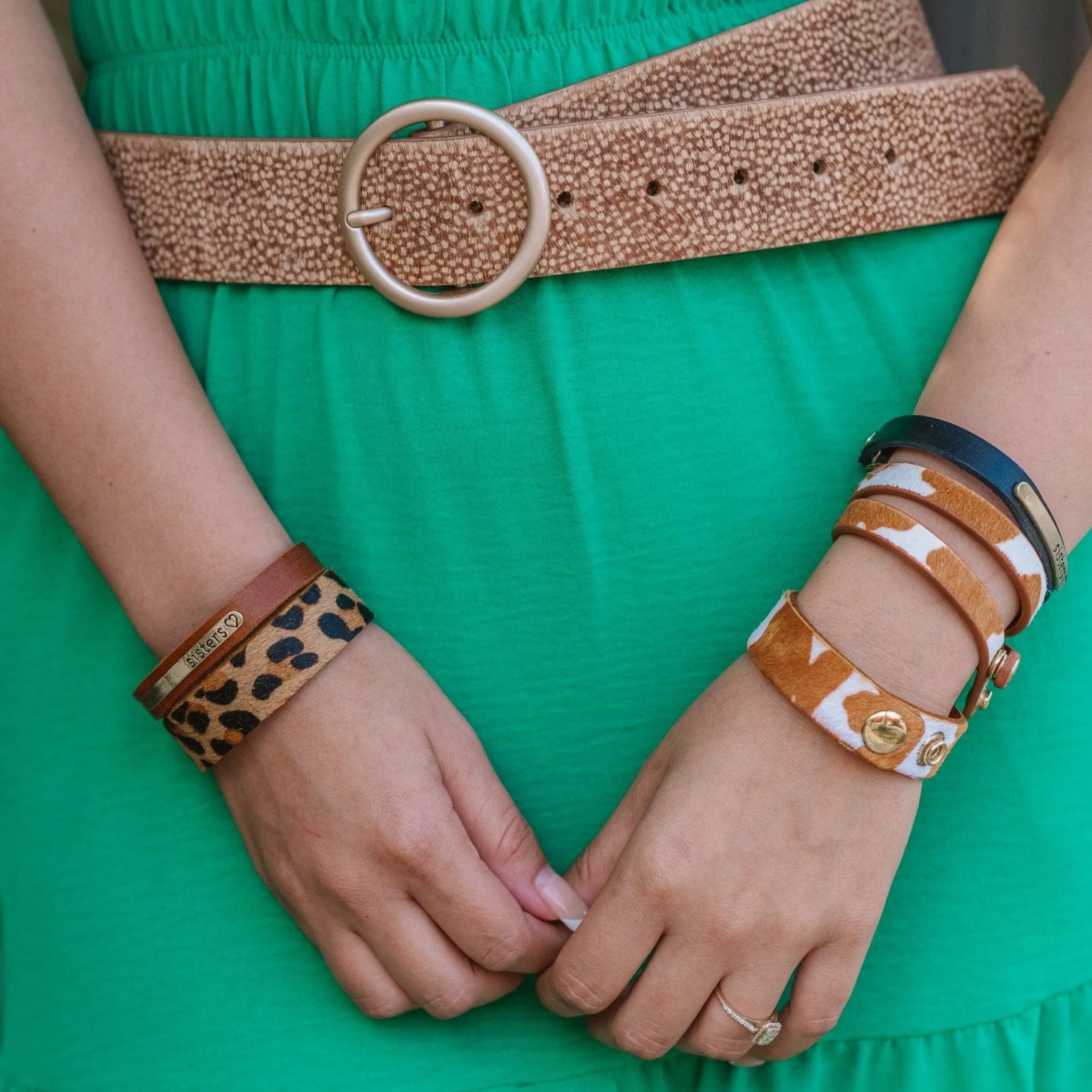 Sister. Sister Leather Bracelet