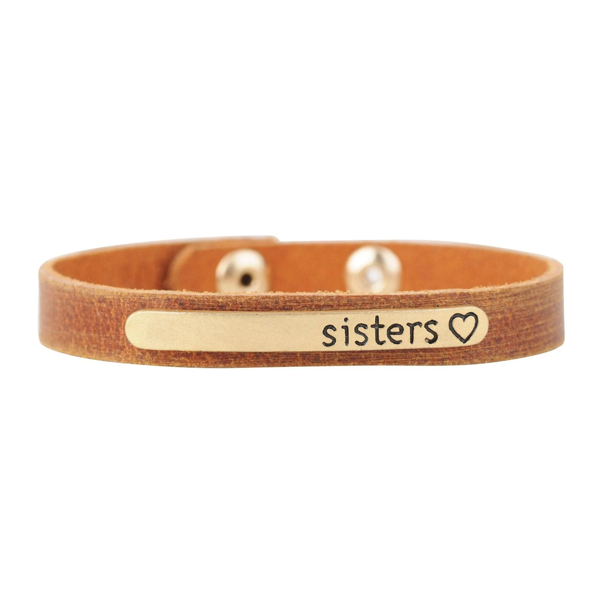 Sister. Sister Leather Bracelet