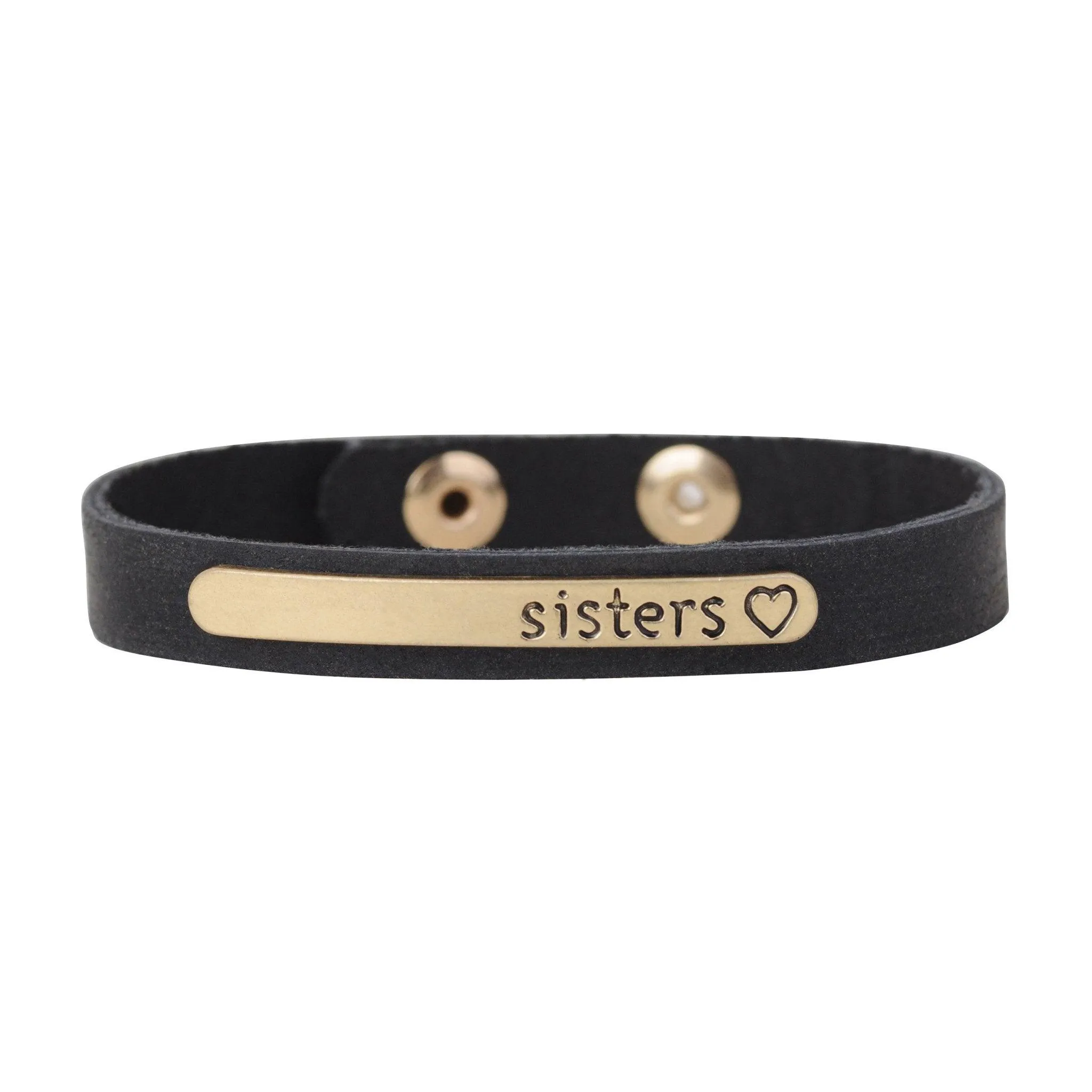 Sister. Sister Leather Bracelet
