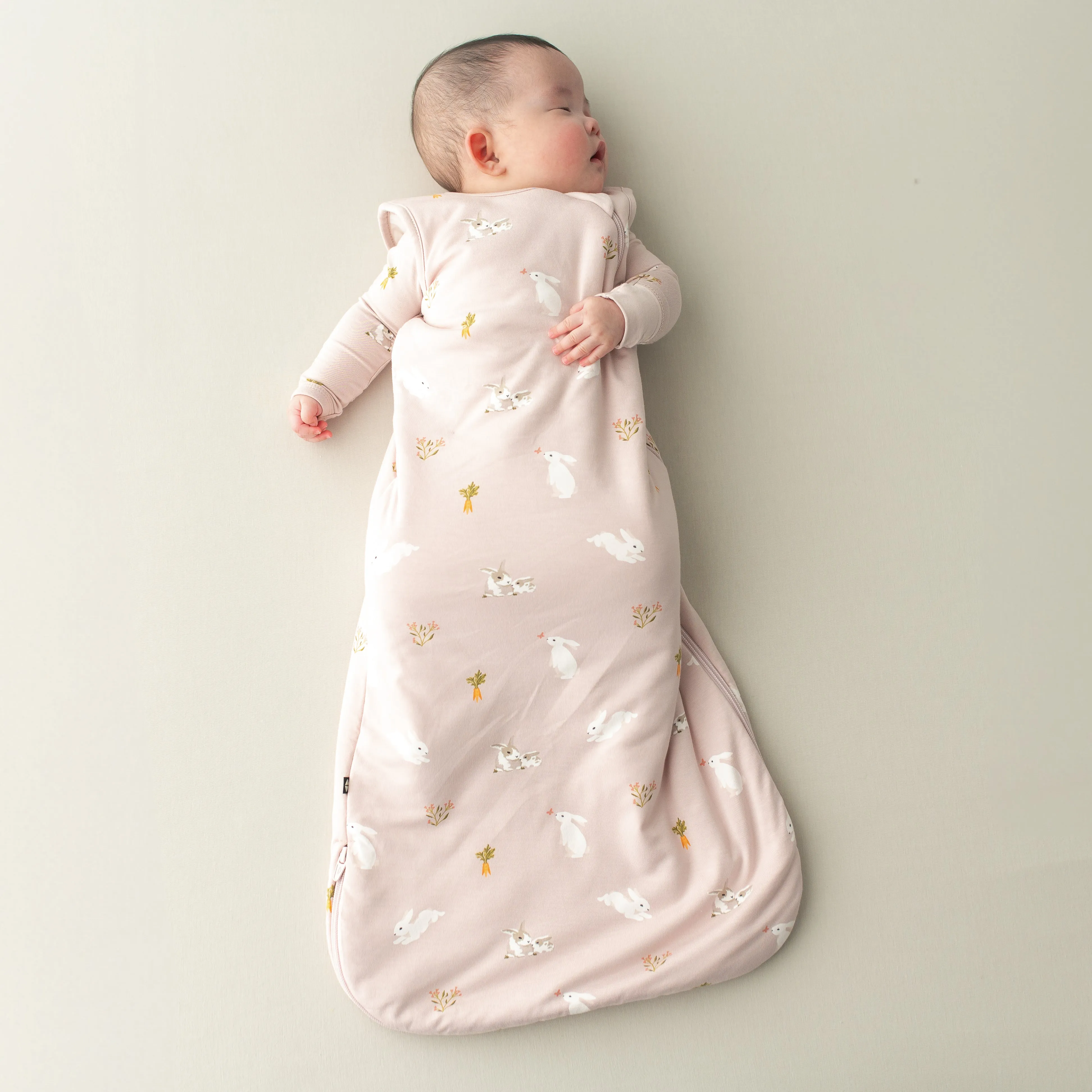 Sleep Bag in Blush Rabbit 1.0
