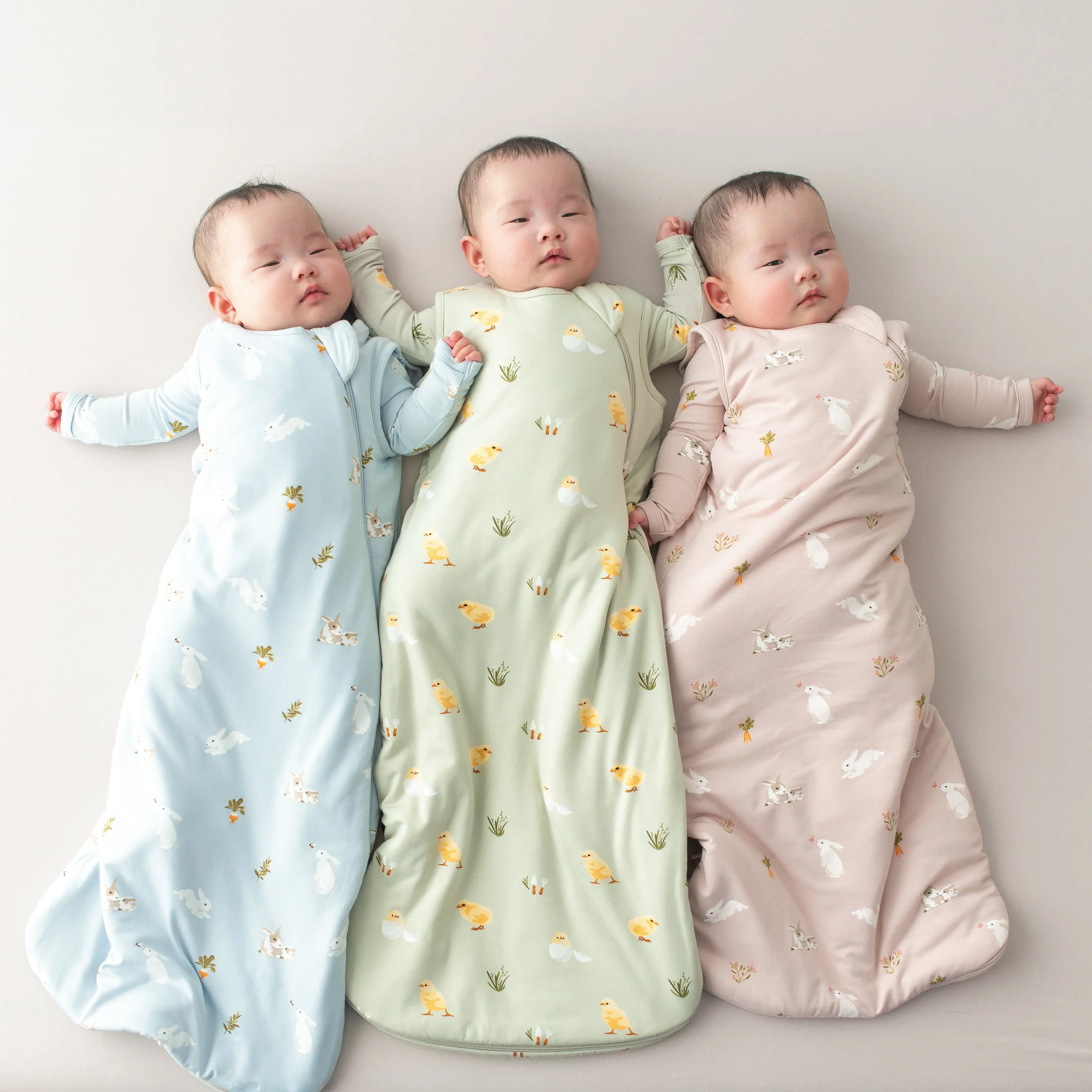 Sleep Bag in Blush Rabbit 1.0