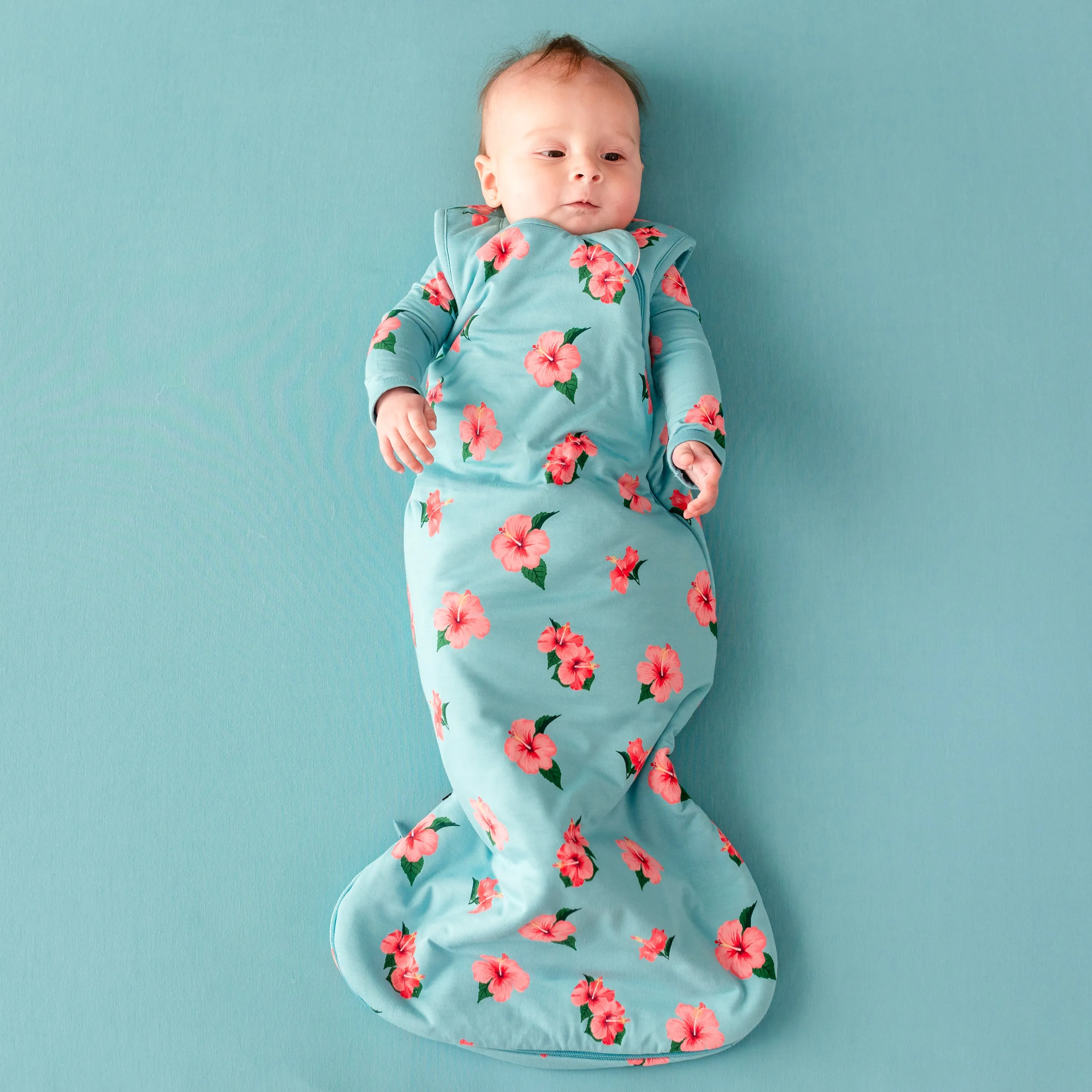 Sleep Bag in Hibiscus 1.0