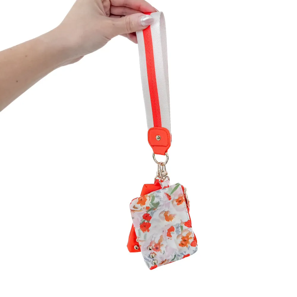 Summer Spritz Dual Pouch Wristlet