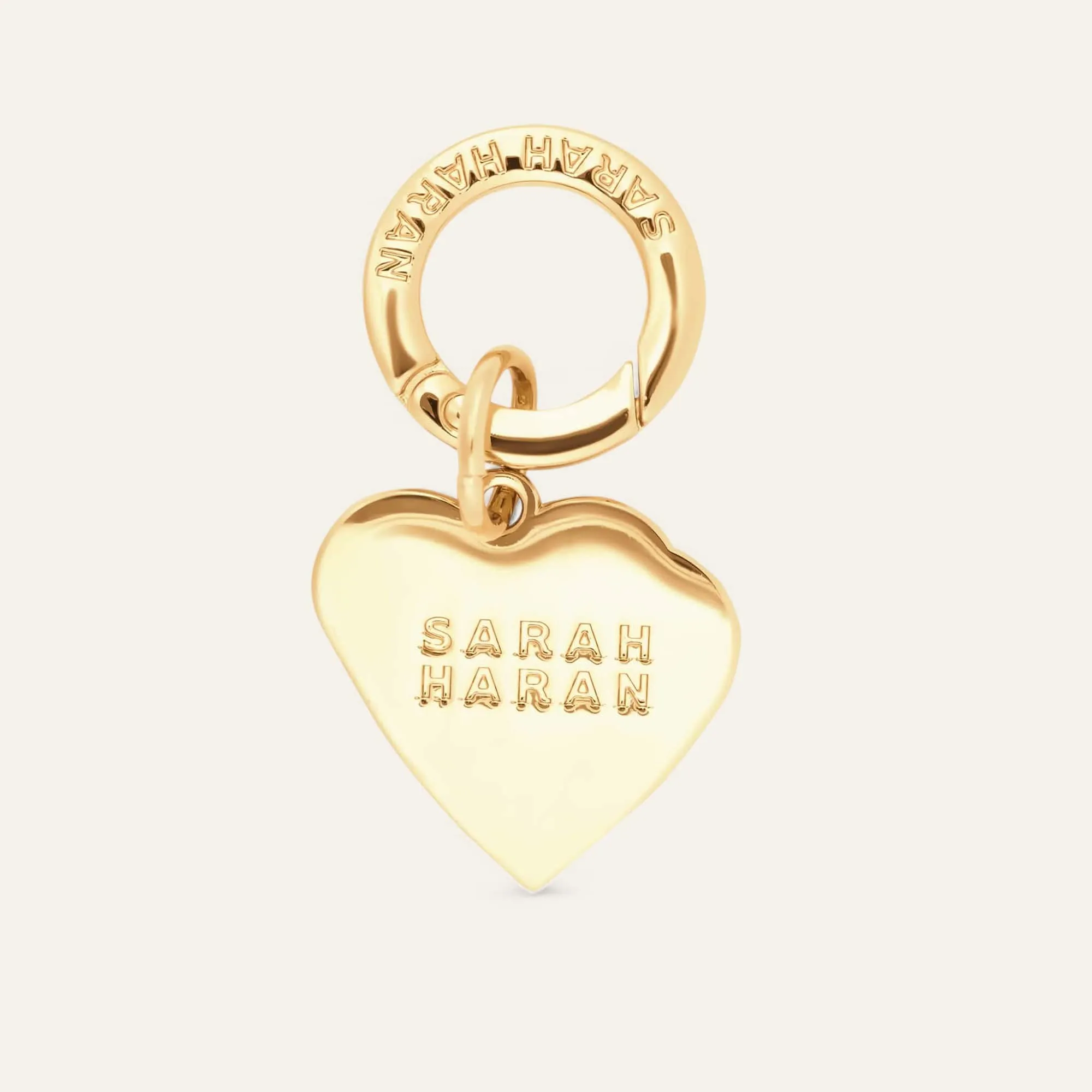 Tassel Topping | Purple Heart with Gold hardware