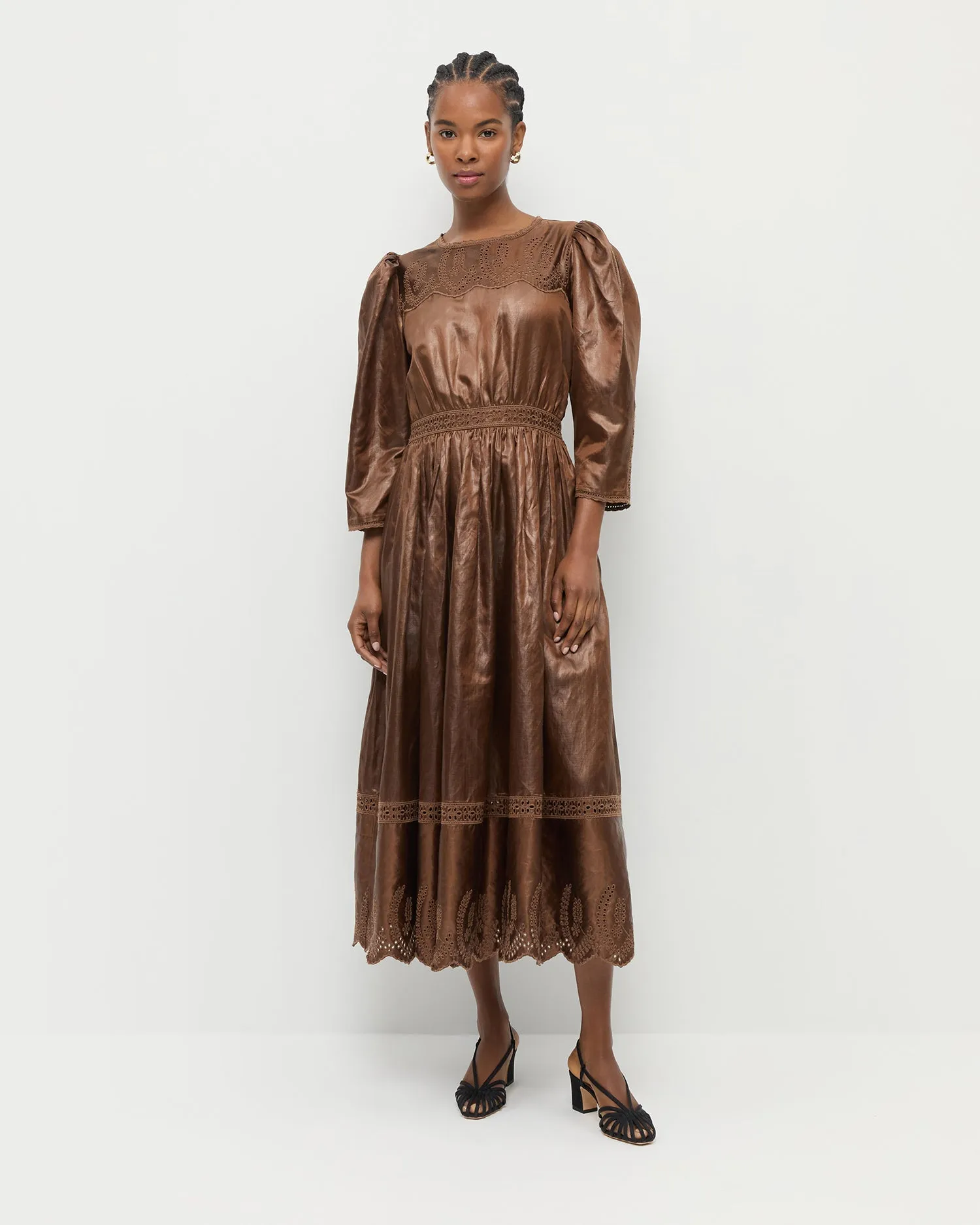 Thelma Eyelet Dress