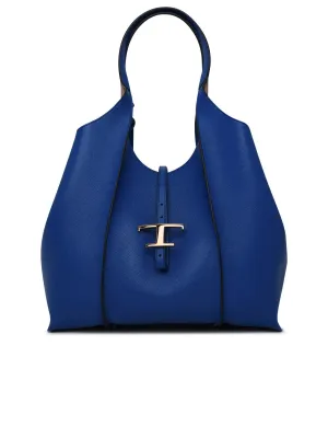 Tod's Timeless Logo Plaque Shoulder Bag