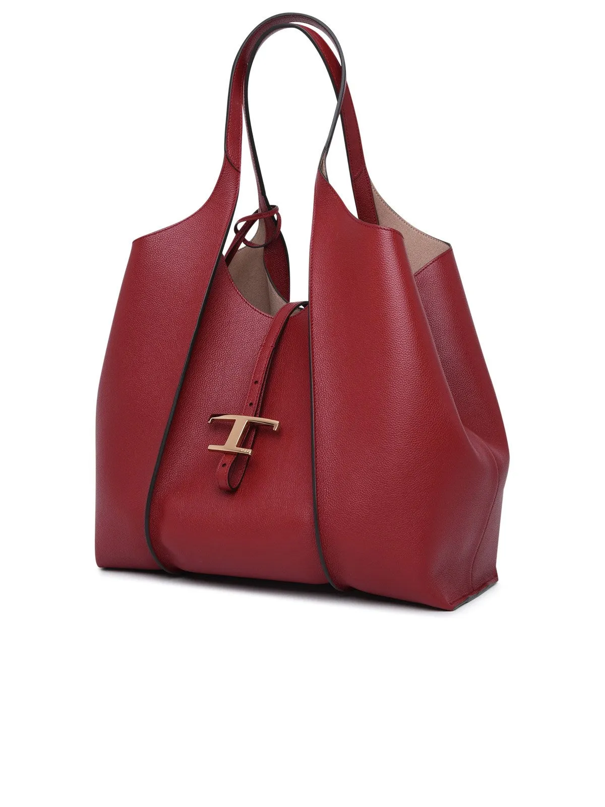 Tod's Timeless Logo Plaque Shoulder Bag