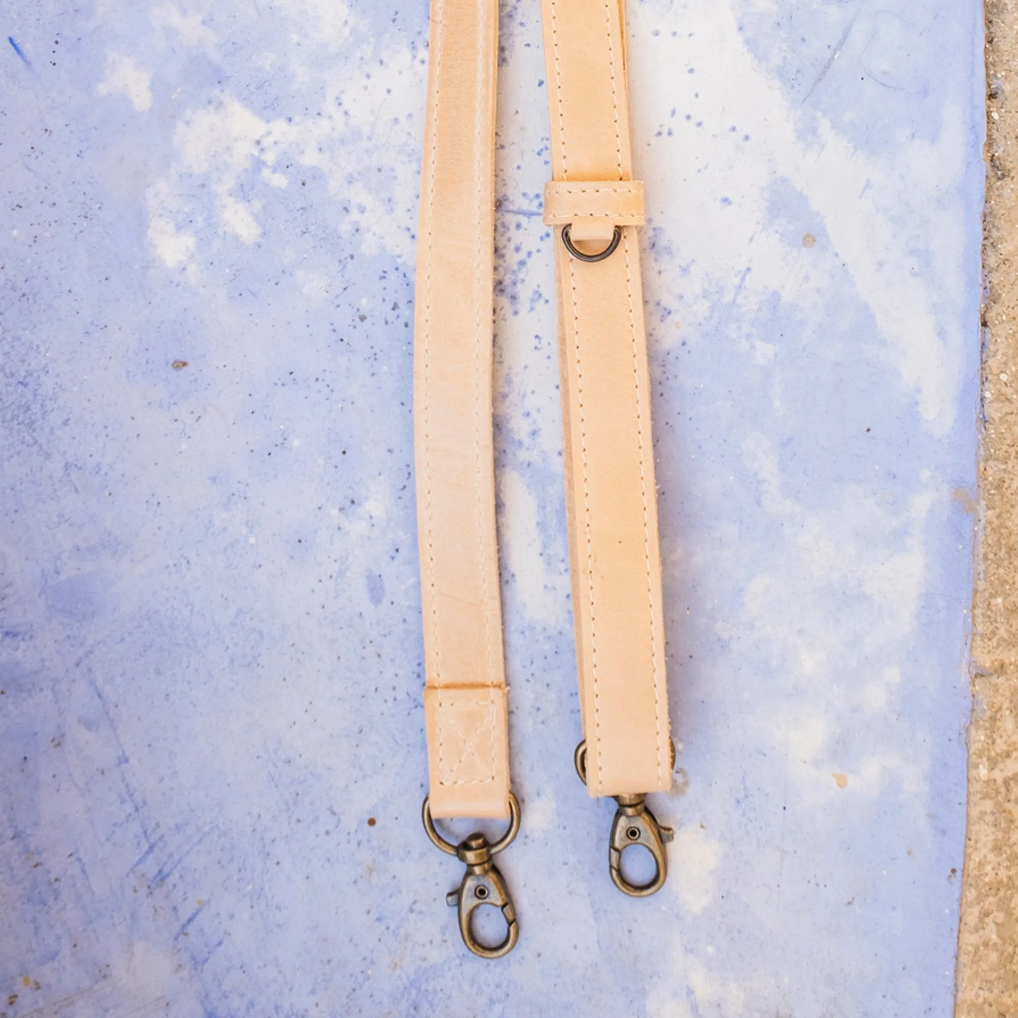VIVI ADJUSTABLE BAG STRAP - LATTE