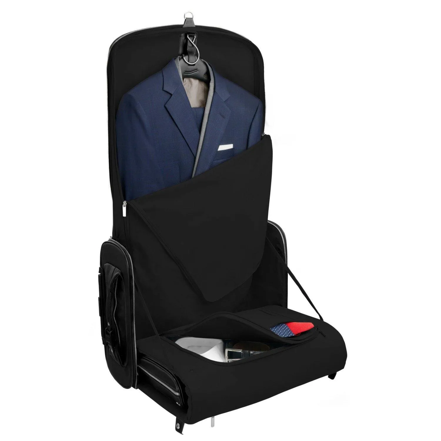 Vocier 2-Piece Travel Set Zero Crease System & Dopp Kit